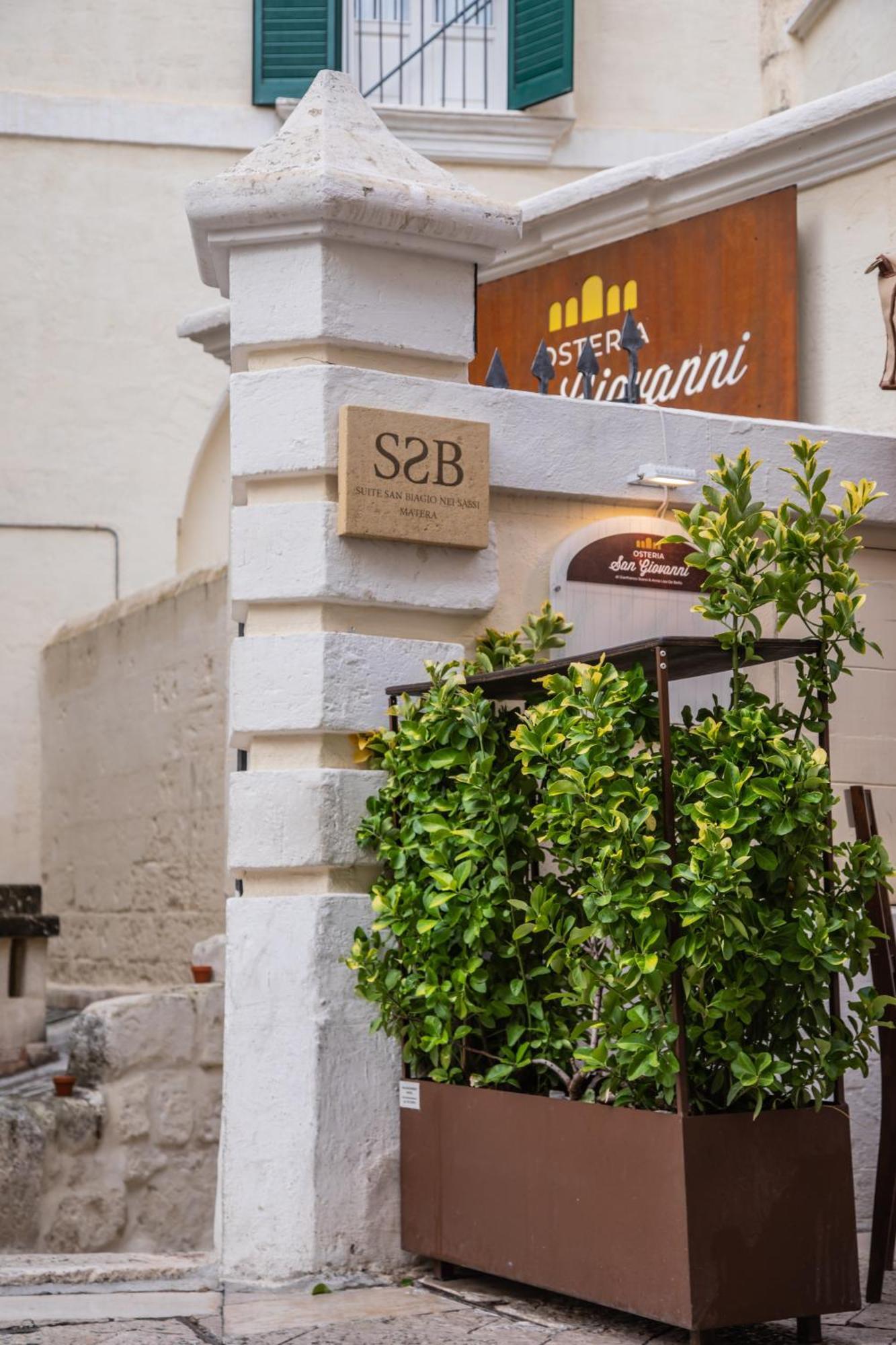 Suite San Biagio Nei Sassi Matera Eksteriør billede